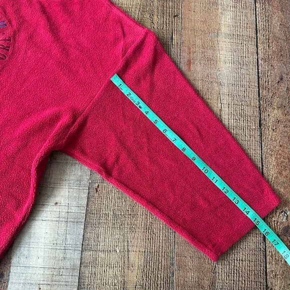 Disney Store Pooh Piglet Eeyore Tigger Embroidered Pullover Sweatshirt 3/4 Sleev - Picture 6 of 9